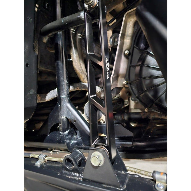 Load image into Gallery viewer, Elektric Offroad Volt Series Ultra Heavy Duty Gun Metal Gray Front Billet Sway Bar Links For Polaris RZR Pro R/Turbo R 2022-2024