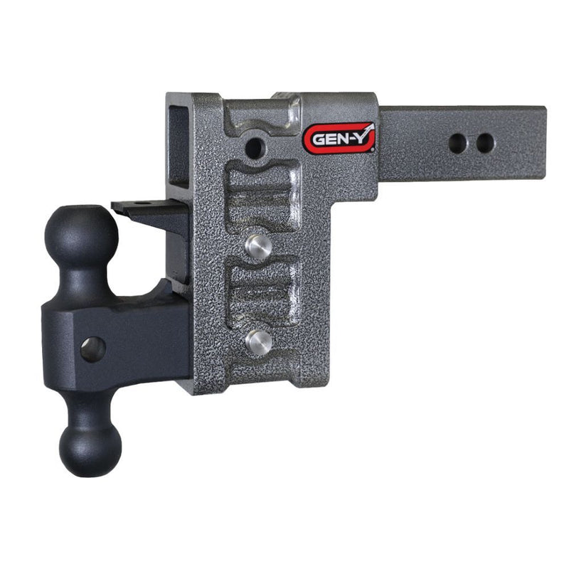 Load image into Gallery viewer, GEN-Y HITCH MEGA-DUTY, 2-1/2 Shank, 6 Drop, 21K Hitch & GH-061 Versa-Ball & GH-062 Pintle Lock