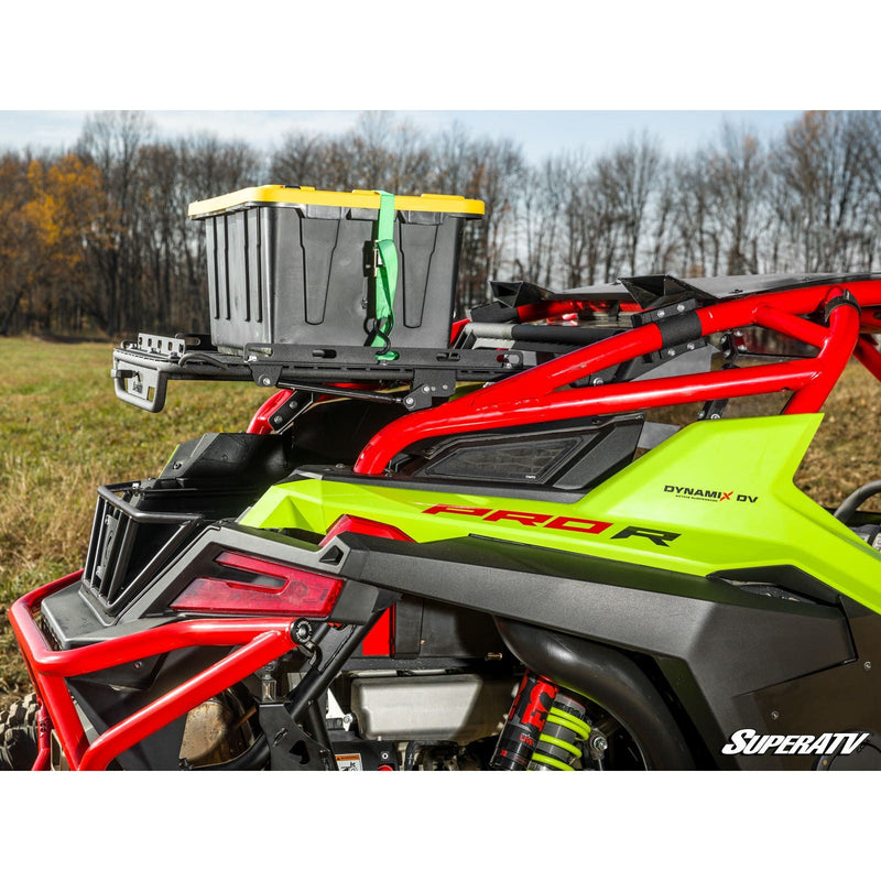 Load image into Gallery viewer, SuperATV Polaris RZR Pro R Cargo Rack Alpha CBS-P-PROR-00