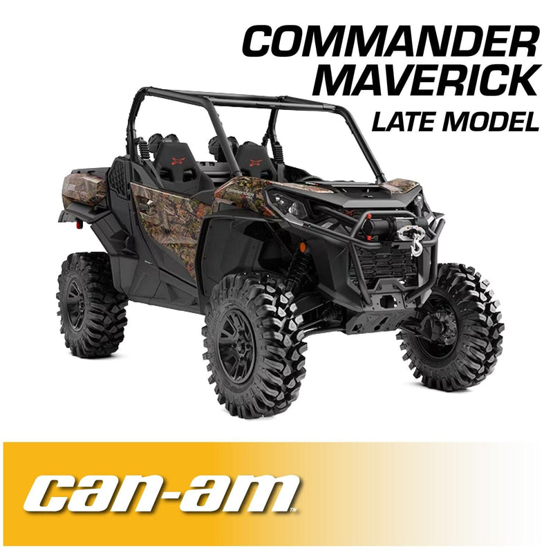 Load image into Gallery viewer, Rugged Radios Can-Am Commander and Maverick Complete Communication Kit with Bluetooth Intercom and 2-Way Radio - Glove Box Mount