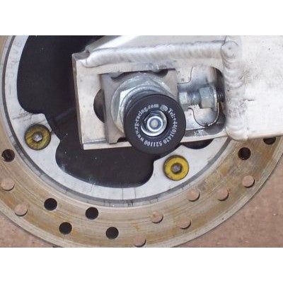 Load image into Gallery viewer, R&G Racing Black Spindle Sliders For 2000-2001 Honda CBR900RR Fireblade SS0009BK