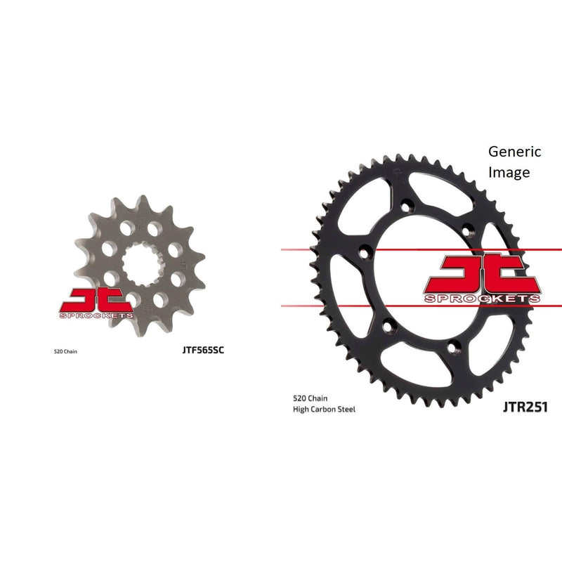 Load image into Gallery viewer, Front and Rear Steel Sprocket Kit for OffRoad YAMAHA YZ426F 2000-2002