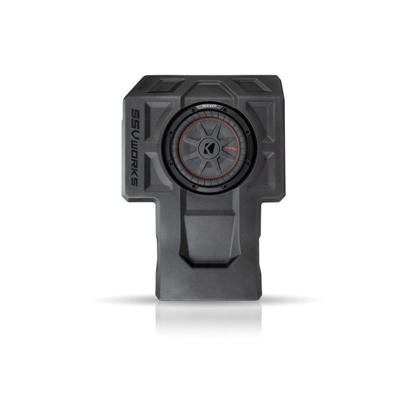 Load image into Gallery viewer, SSV Works 2-Seater 10" Subwoofer Enclosure With Kicker For Kawasaki KRF1000 2020-2022