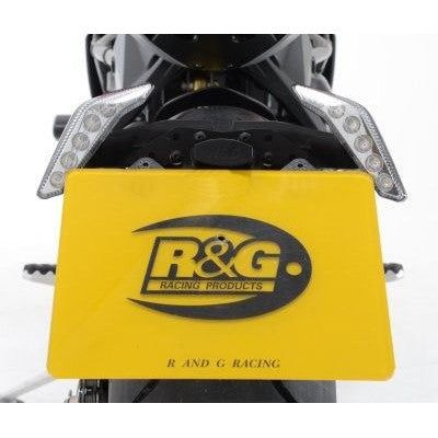 Load image into Gallery viewer, R&G Racing Black Tail Tidy License Plate Holder For 2014-2018 MV Agusta Dragster 800