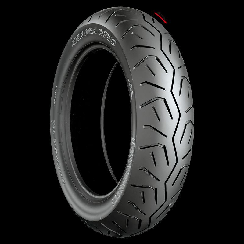 Load image into Gallery viewer, Bridgestone Exedra G853 Radial G 130/80R17 Tire (65H) Front 2098
