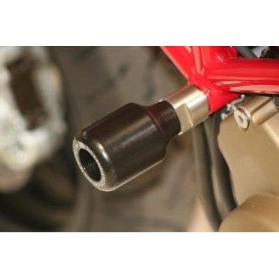 Load image into Gallery viewer, R&G Racing Black Classic Style Crash Protectors For 2008-2009 Ducati Hypermotard 1100