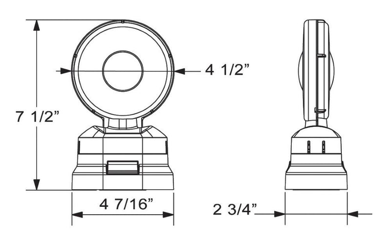 Load image into Gallery viewer, Wireless LED Magnetic Mount Tow Light Kit