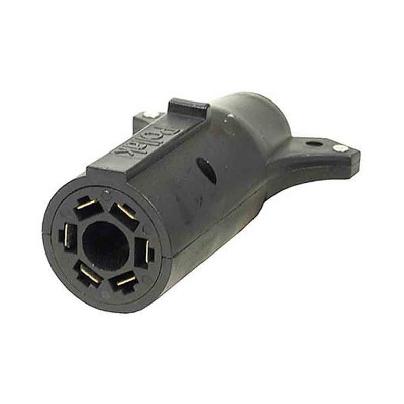 Load image into Gallery viewer, 7-Way Flat Pin to 6-Way Round Adapter