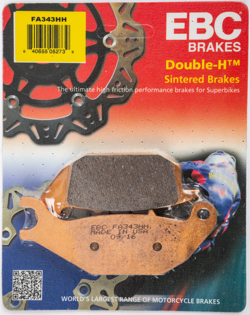 Load image into Gallery viewer, EBC 1 Pair Sintered HH Race Formula Brake Pads MPN FA343HH
