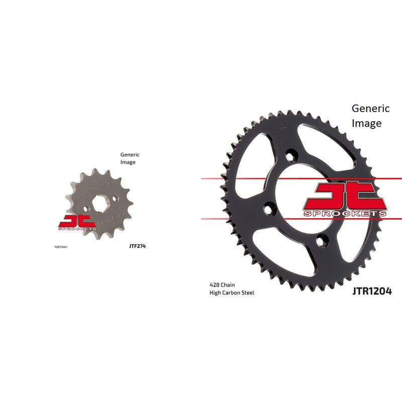Load image into Gallery viewer, Front and Rear Steel Sprocket Kit for OffRoad HONDA XR100R 1985-2003
