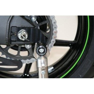 Load image into Gallery viewer, R&amp;G Racing Black Cotton Reels Offset For 2004-2005 Kawasaki Ninja ZX10R ZX1000C
