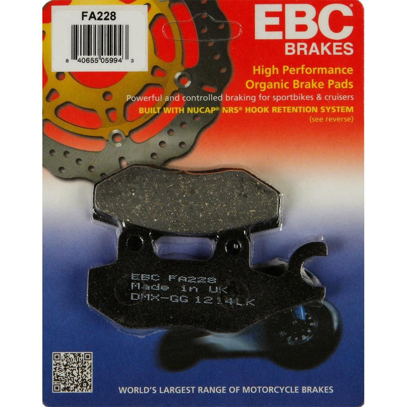Load image into Gallery viewer, EBC Organic Front Brake Pads for HONDA CMX250X Rebel 1999-2015
