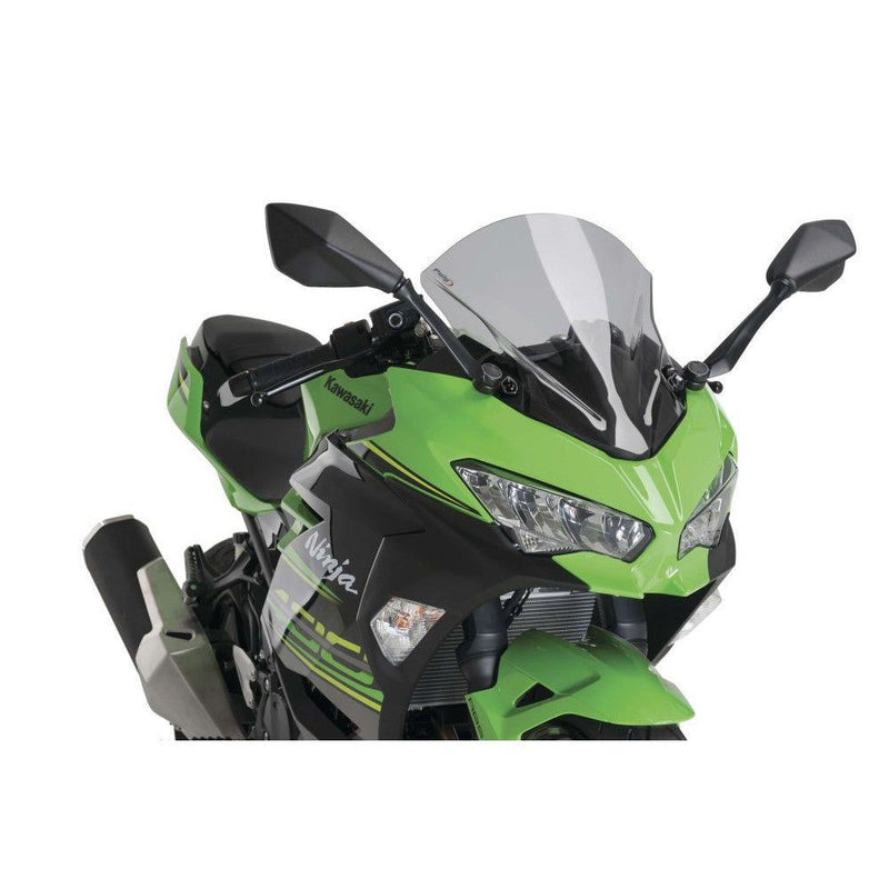 Load image into Gallery viewer, Puig Universal Windshield Z-Racing Smoke - 9976H
