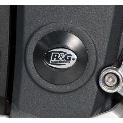 Load image into Gallery viewer, R&amp;G Racing Black Frame Plug LHS For 2005-2010 Triumph Speed Triple
