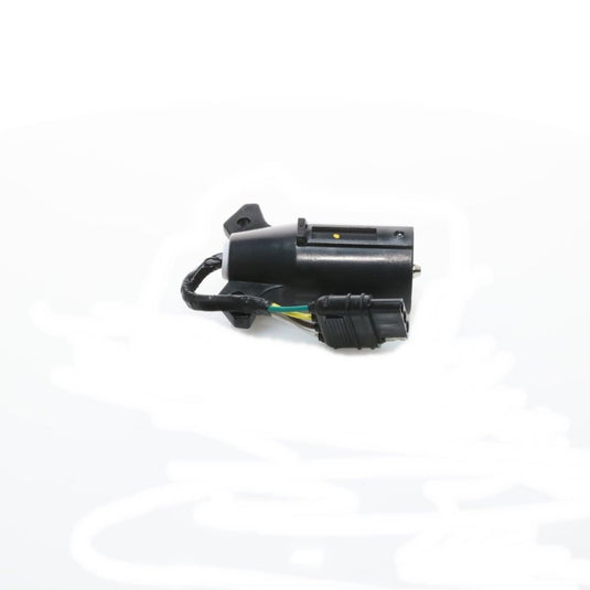 7-Way RV Style Flat Pin Socket (Vehicle Side) to 4-Flat (Trailer Side) Adapter