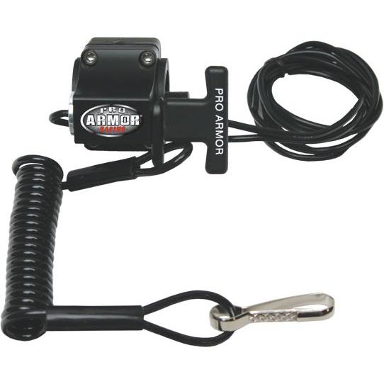 Load image into Gallery viewer, Pro Armor Handlebar Mount Tether Switch Black - A040021
