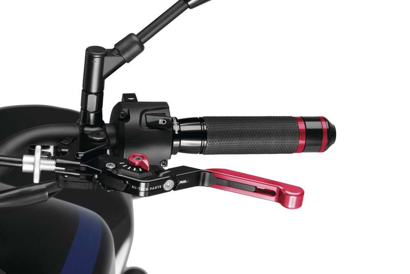 Load image into Gallery viewer, Puig 3.0 Clutch Lever Extendable Foldable Black/Red - 24RNR
