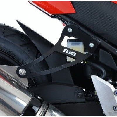 Load image into Gallery viewer, R&amp;G Racing Black Exhaust Hanger For 2015-2020 Honda CBR300R EH0061BK
