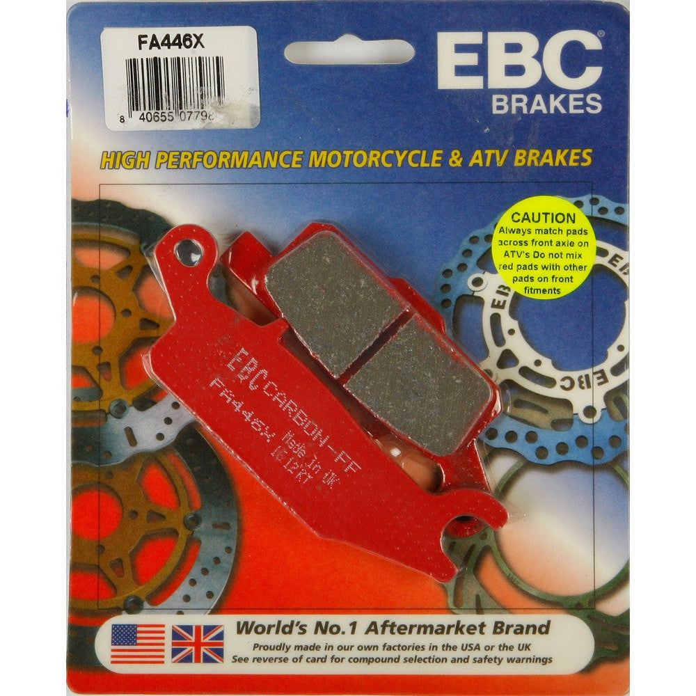 EBC 1 Pair Performance X-Series Carbon Brake Pads MPN FA446X