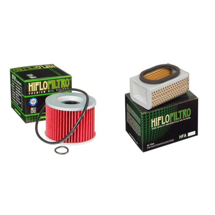 HIFLO FILTRO Oil and Air Filter Kit for KAWASAKI ZX600 A1-A5 GPZ600R 85-89