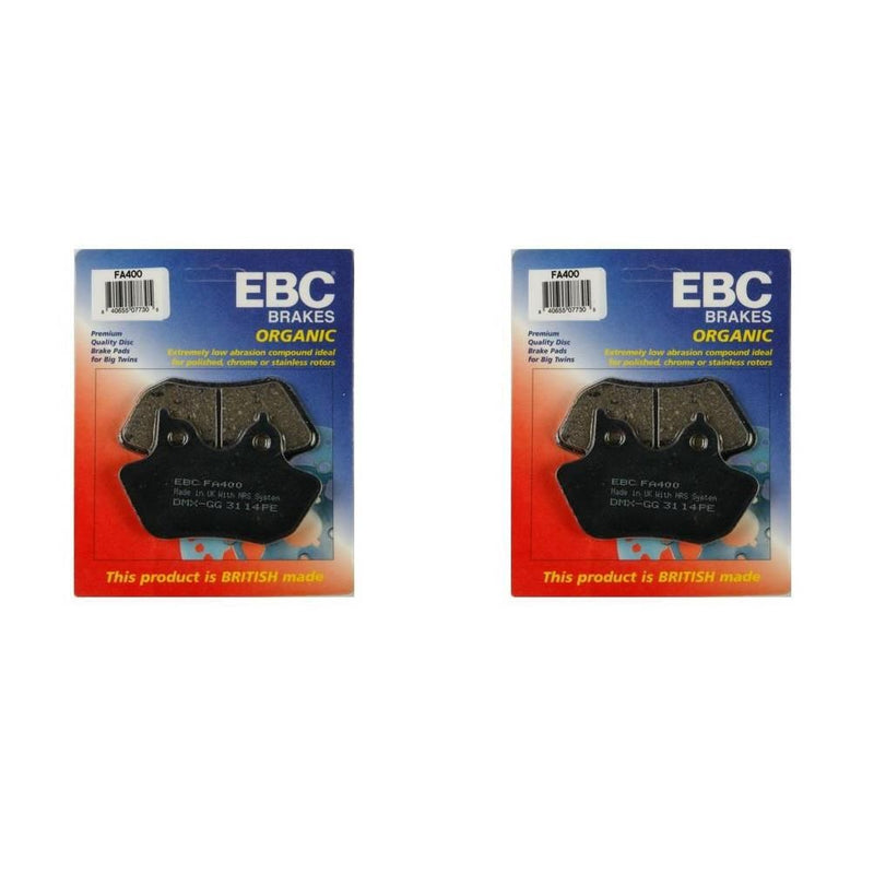 Load image into Gallery viewer, EBC Brake Pad Kit FA400 Harley-Davidson FLHT/FLHTI/FLHTCU-I/FLTR/FLTRI 2000-2007
