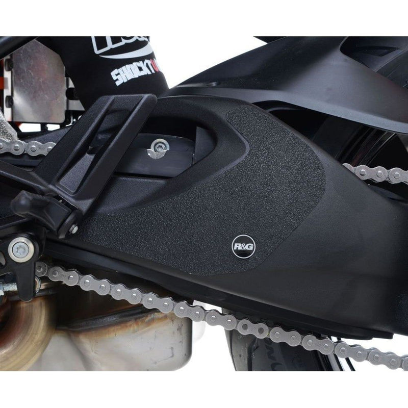 Load image into Gallery viewer, R&amp;G Racing Black Boot Guard Kit For 2016-2020 KTM 1290 Super Duke GT EZBG500BL
