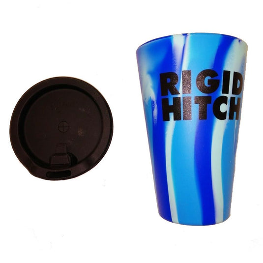 Rigid Hitch 16 oz. Arctic Sky Tie-Dyed Silicone Cup with Lid - Made in USA