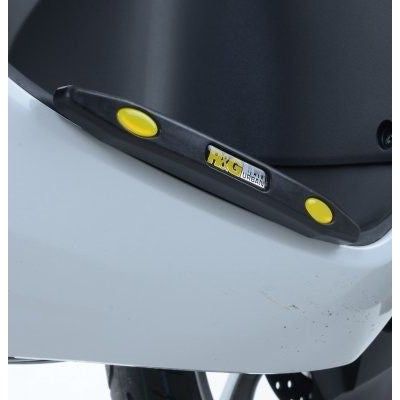 Load image into Gallery viewer, R&amp;G Racing Black Footboard Sliders For 2015-2017 Yamaha Tricity 125 TP0020BK
