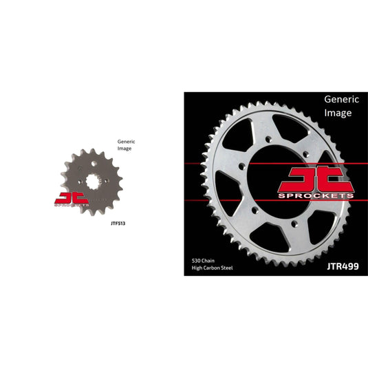 Front & Rear Sprocket Kit for Street SUZUKI Hayabusa GSX-R1300 1999-2007