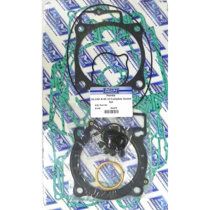 WSM Complete Gasket Kit For Honda 450 CRF-R 09-18 25-672