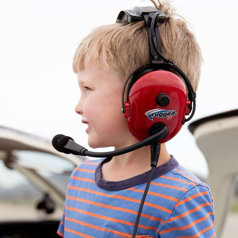 Load image into Gallery viewer, Rugged Radios Rugged Air RA250 Children's General Aviation Pilot Headset RA250
