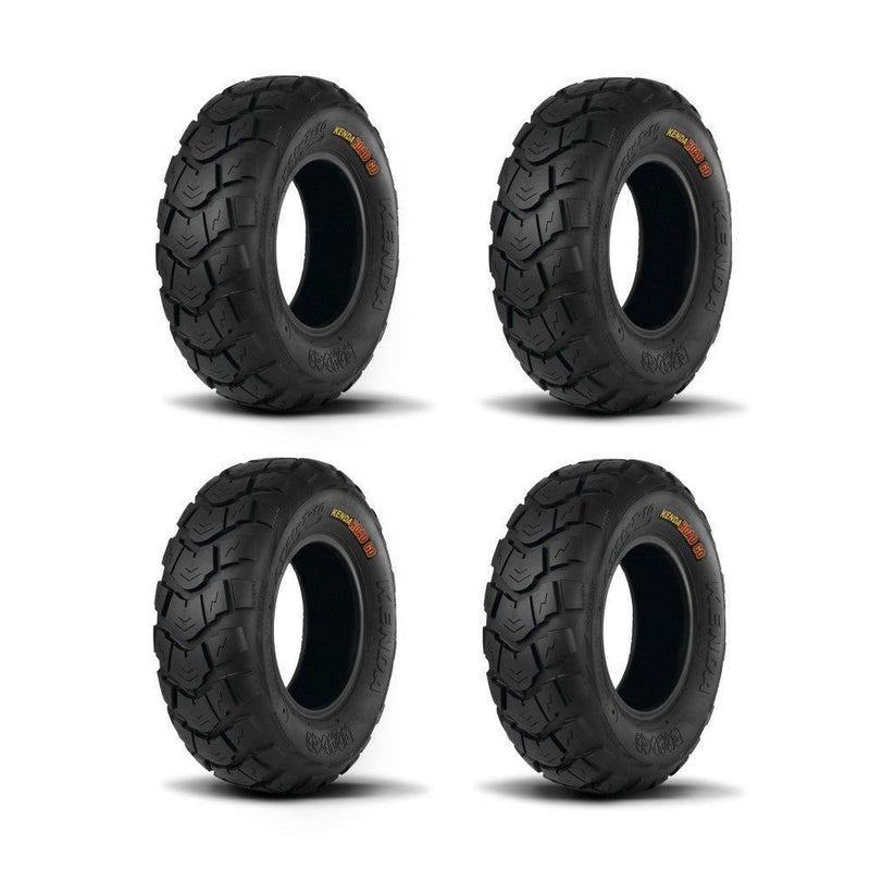 Load image into Gallery viewer, Kenda Set of Two K572 Road Go Tires (4 Ply) [18x9.5-8] And Two (4 Ply) [20x11-9] Tires
