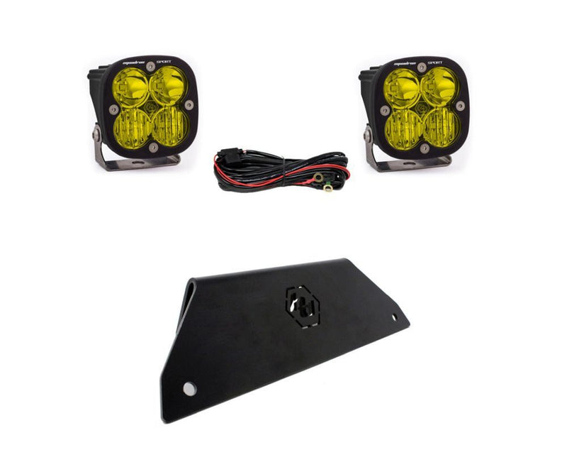 Load image into Gallery viewer, Baja Designs Lower Bumper LED Light Kit Squadron Sport Series Driving/Combo Pattern Baja Amber Lens For Polaris RZR Pro XP 2020-2022 447170
