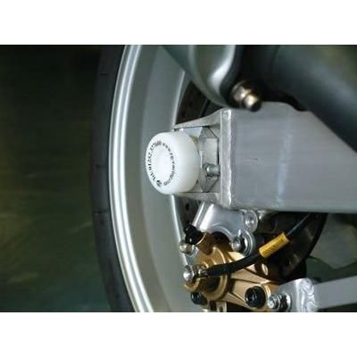 Load image into Gallery viewer, R&amp;G Racing Black Swingarm Protectors SP0001BK
