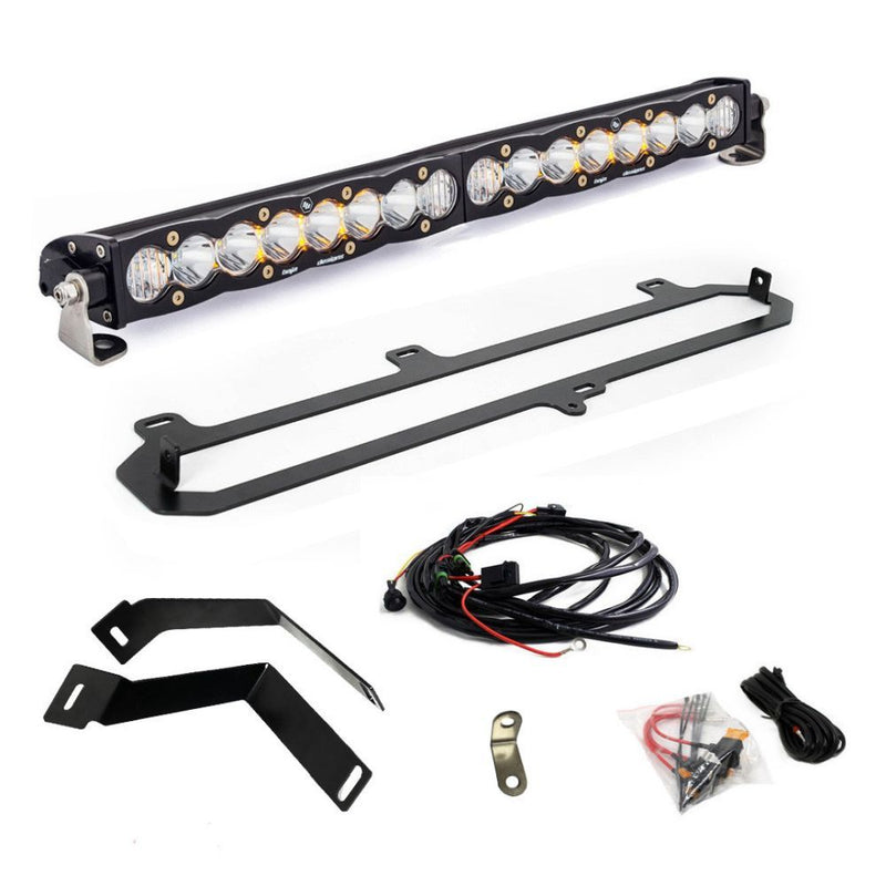 Load image into Gallery viewer, Baja Designs Grille Light Bar Kit 20 inch S8 Series Driving/Combo Pattern Clear Lens 448078
