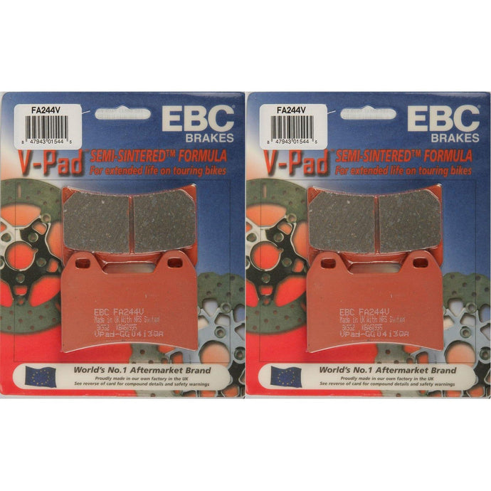 EBC Brake Pad Front Kit FA244V for Ducati 748 SPS 1998-1999