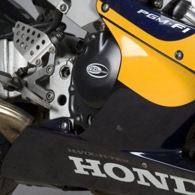 Load image into Gallery viewer, R&amp;G Racing Black Engine Case Covers For 2000-2003 Honda CBR900RR Fireblade
