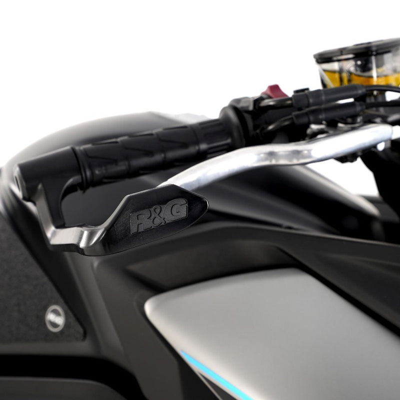 Load image into Gallery viewer, R&amp;G Racing Black Brake Lever Guard 17mm - 19mm For 2008-2010 Buell 1125R

