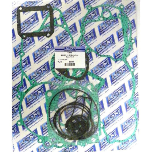 WSM Complete Gasket Kit For KTM 250 EXC / SX 03-04 25-837