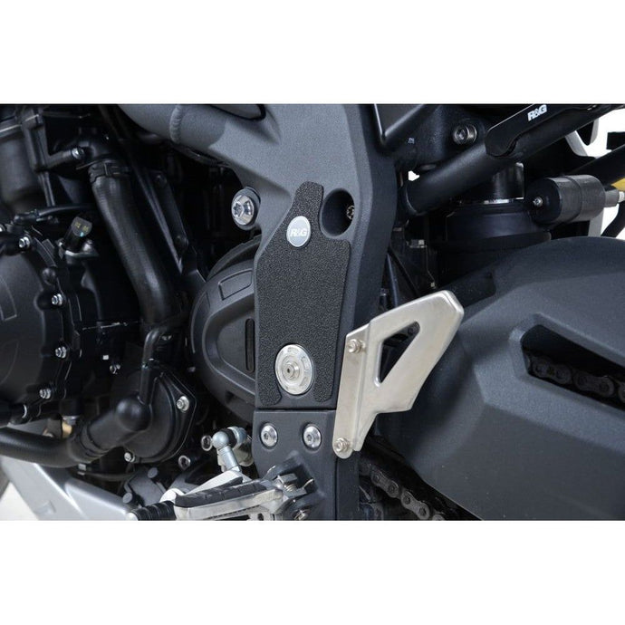R&G Racing Black Boot Guard Kit For 2016-2018 Triumph Tiger 1050 Sport EZBG804BL