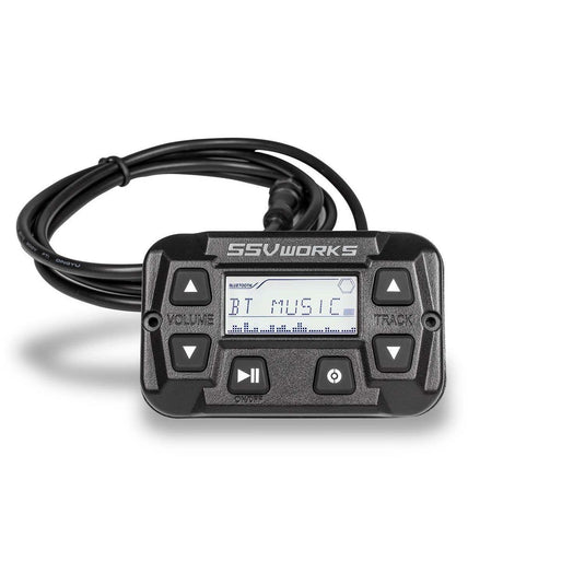 SSV Works MRB3S Media Player With Dash Panel Kit For Can-Am Maverick X3 17-22