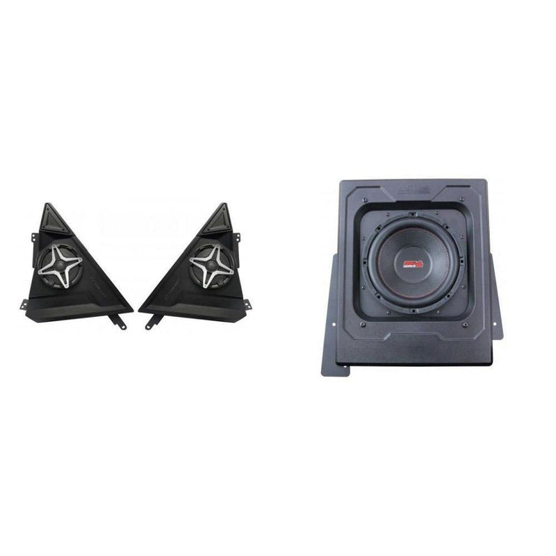 Load image into Gallery viewer, SSV Works Front 6.5&quot; Speaker Pods With Behind Seat SSV Works Subwoofer Box For Polaris Slingshot 15-21
