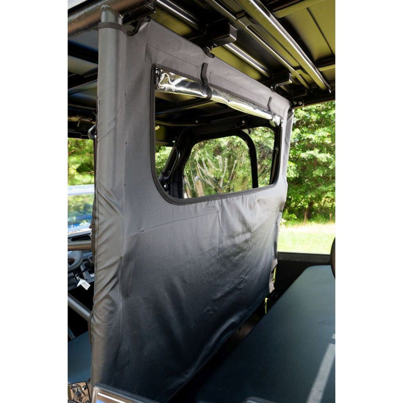 Load image into Gallery viewer, Seizmik Soft Rear Windshield &amp; Dust Panel For Kawasaki Mule Pro FX/FXT 50-04028
