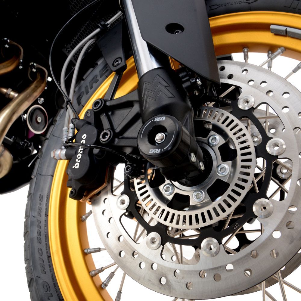 R&G Racing Black Fork Protectors For 2023-2024 Moto Morini Seiemmezzo SCR