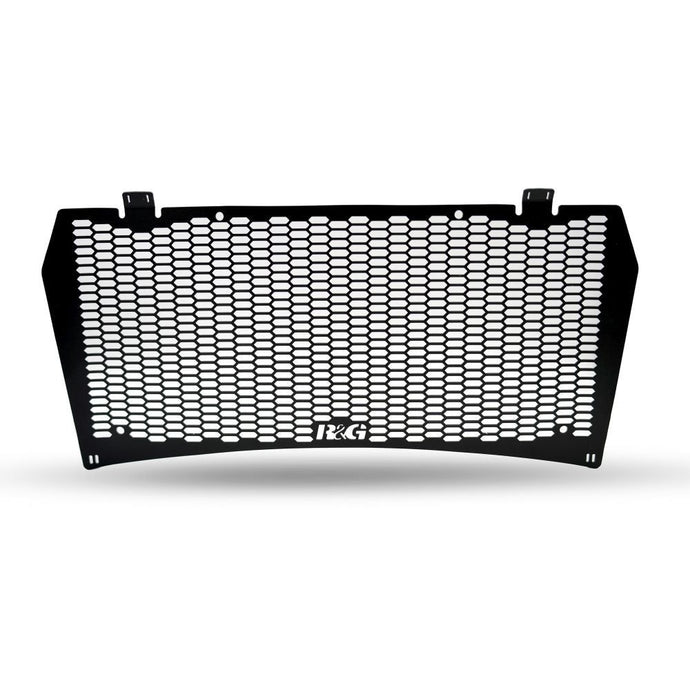 R&G Racing Matt Titanium PRO Radiator Guard For 2022-2024 Aprilia Tuareg 660
