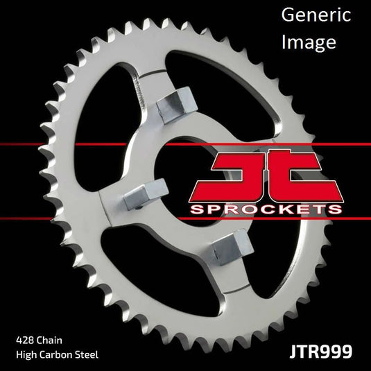 JT SPROCKETS Front and Rear Steel Sprocket Kit for OffRoad HONDA CT110 1980