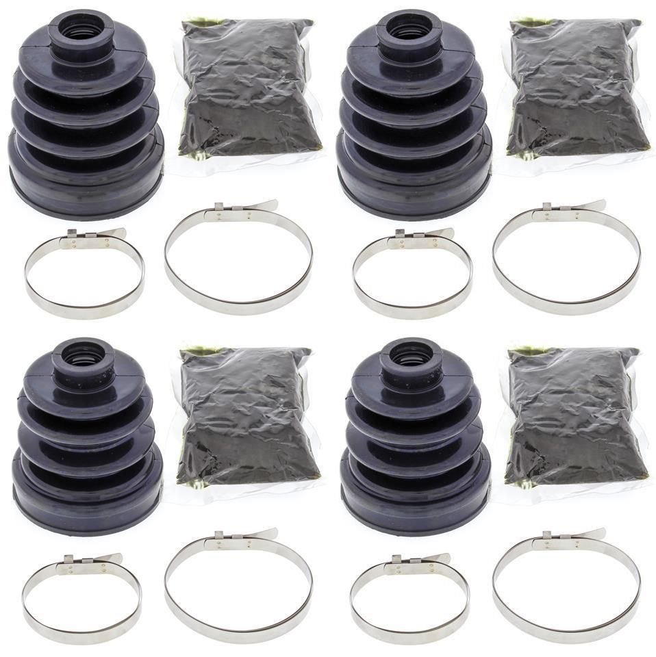 Complete Rear Inner & Outer CV Boot Repair Kit for Honda TRX650 Rincon 2005