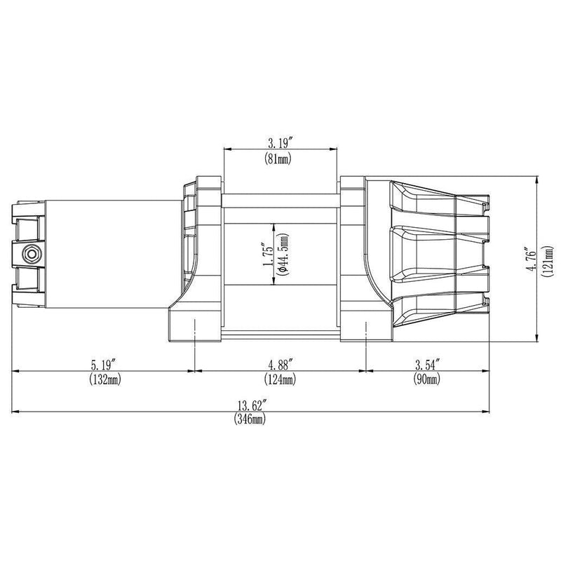 Load image into Gallery viewer, Winch Kit 3500 lb For Polaris Sportsman 570 6x6 (Big Boss) 2017-2020 (Synthetic Rope Plug-N-Play)
