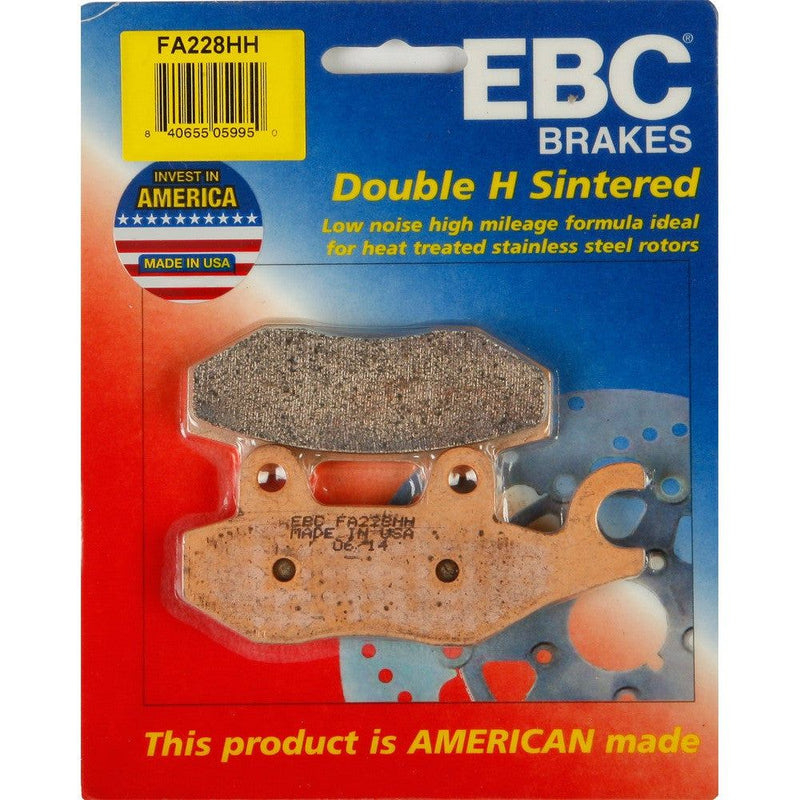 Load image into Gallery viewer, EBC 1 Pair Sintered HH Race Formula Brake Pads MPN FA228HH
