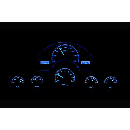 Dakota Digital 1958-1962 Chevrolet Corvette VHX Gauge Kit VHX-58C-VET